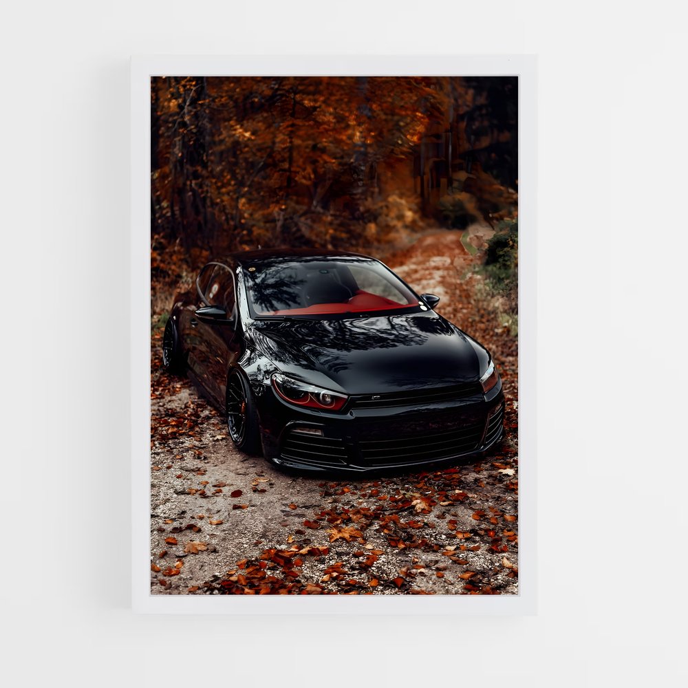 Poster GT Scirocco raffiné – affiche Volkswagen (vue 3)